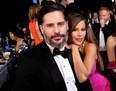 Actors Joe Manganiello and Sofia Vergara in the audience during The 22nd Annual Screen Actors Guild Awards at The Shrine Auditorium on January 30, 2016 in Los Angeles, Calif.