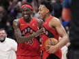 Raptors' Pascal Siakam (left) and teammate Scottie Barnes are key contributors.