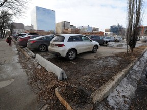 Edmonton parking lot
