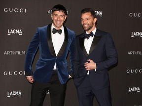 Jwan Yosef and Ricky Martin - 2019 LACMA ART Film Gala - Photoshot