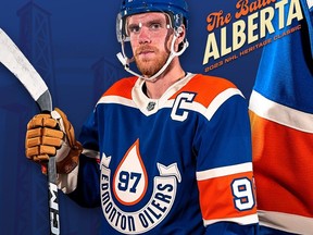 The Edmonton Oilers unveiled new throwback uniforms Tuesday ahead of their Oct. 29 showdown against the Calgary Flames in the NHL Heritage Classic.