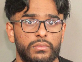The Internet Child Exploitation, ICE, unit alleges that Imesh Ratnayake was involved in a series of child luring instances that are believed to have taken place in Morinville and the Edmonton area. The 21-year-old man allegedly met the youth online and lured them. Handout photo, ICE