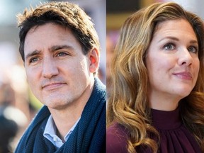 Prime Minister Justin Trudeau and Sophie Gregoire Trudeau.