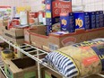 A food bank in North Bay, Ontario.