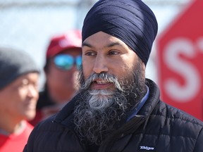 Canada’s NDP Leader Jagmeet Singh.