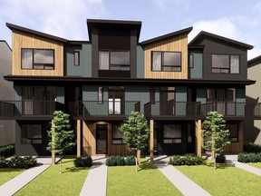 In Alces, Cantiro Homes is building townhomes starting from the $340,000s.