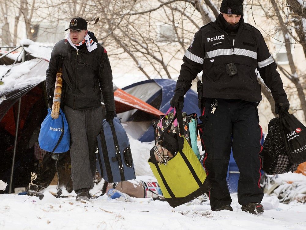GUNTER Homeless don't have a right to live in Edmonton encampments
