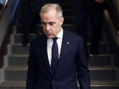 Prime Minister Mark Carney makes his way to the National Caucus meeting on Parliament Hill February 11, 2026 in Ottawa, Canada.