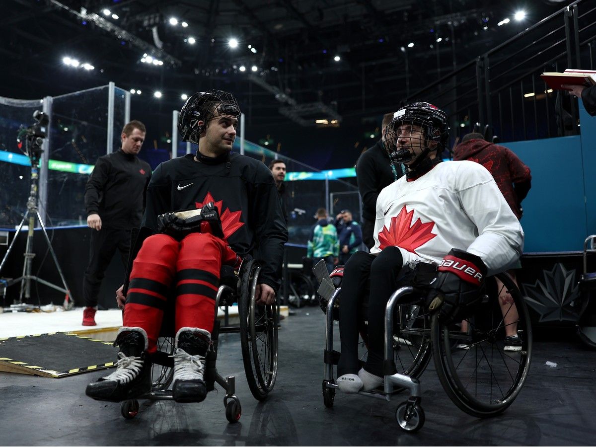 Canadian men’s para hockey team ready to take the ice in Milan