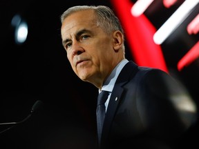 Prime Minister Mark Carney speaks at CANSEC in Ottawa on Wednesday, May 27, 2026.