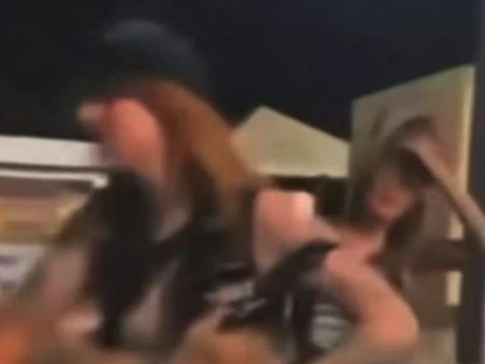 Video allegedly shows Kaitlyn Tracey slapping teen girl on the Jersey Shore boardwalk.
