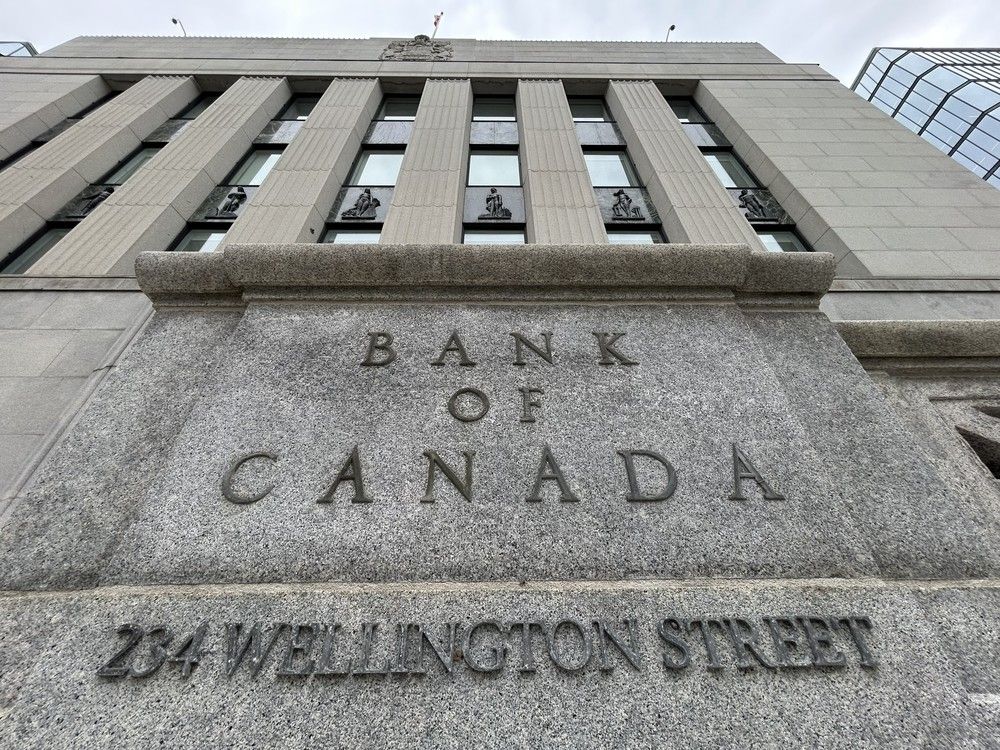 The head office of the Bank of Canada located at 234 Wellington St. in Ottawa.