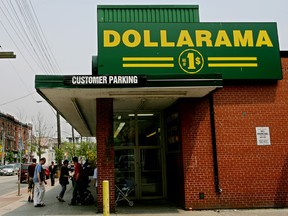 A Dollarama store in Toronto