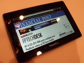 RIM's BlackBerry PlayBook