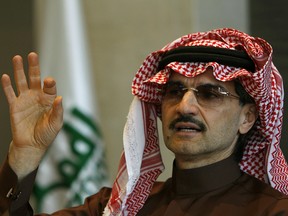 Saudi Prince Alwaleed bin Talal.