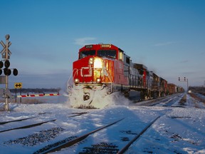 Handout/ Canadian National Railway.
