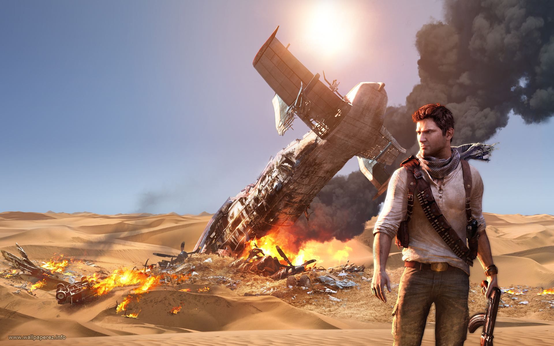 Uncharted 3 : 5 min desert gameplay ! 