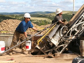 NovaGold Resource's Donlin Gold mine drilling site in Alaska