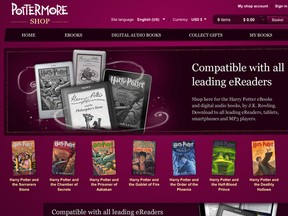 Screen grab/Shop.Pottermore.com