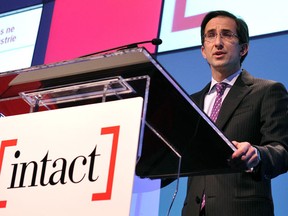 Intact Financial Corporation president and chief executive officer Charles Brindamour.