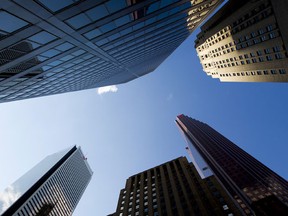 Toronto's financial district