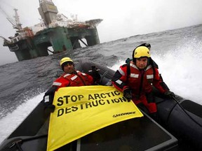THE CANADIAN PRESS/AP/Greenpeace International, Jiri Rezac