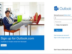 Screen grab/Outlook.com