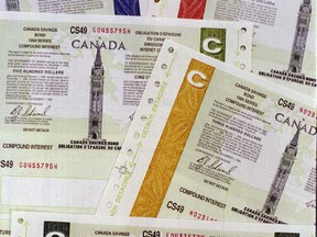 A photo of Government of Canada bonds is seen above. Foreigners sold $7.8-billion worth of Canadian bonds in June, the largest divestment in over three years.