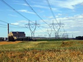 An Alberta power plant