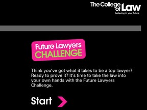 Screen grab/Future Lawyers Challenge