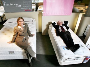 Sleep Country Canada president Christine Magee and chief executive Stephen Gunn promised and delivered a great customer experience from purchase to delivery.