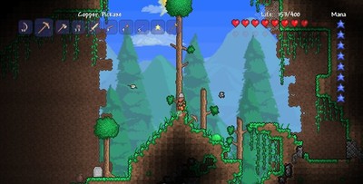 Minecraft mod strips the game back a dimension, making Terraria