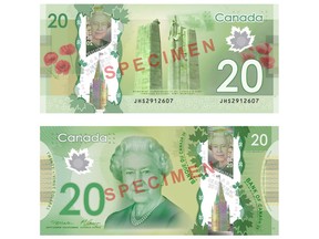 THE CANADIAN PRESS/Bank of Canada
