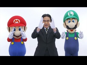 Screen capture of Nintendo Direct presentation