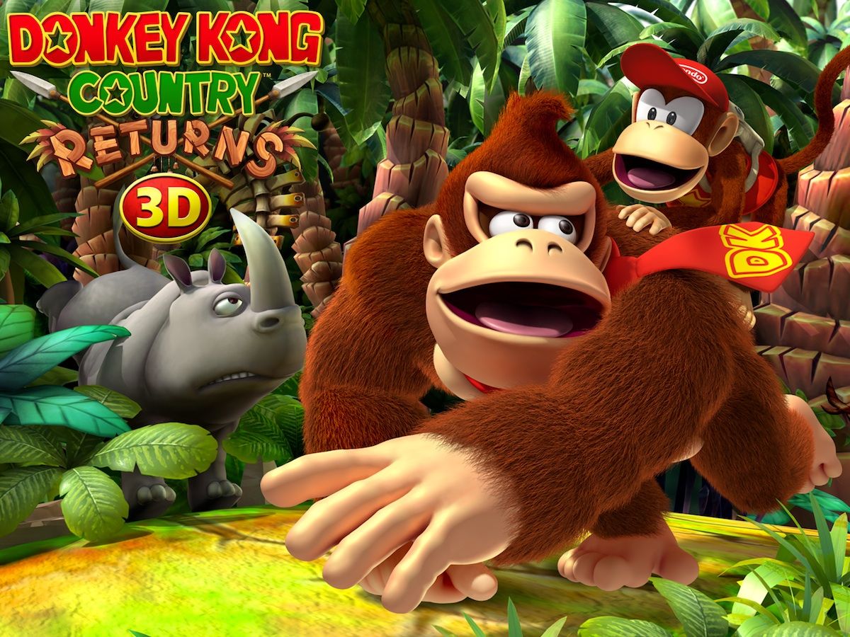 Donkey Kong' swings onto Nintendo 3DS