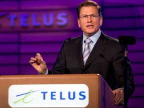 Telus CEO Darren Entwistle.