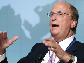 Laurence Fink, chairman, chief executive officer and co-founder of BlackRock Inc.