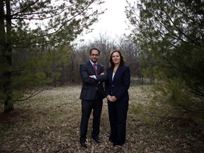 CCAB president/CEO JP Gladu and Sustainable Forestry Initiative Inc. president/CEO Kathy Abusow.