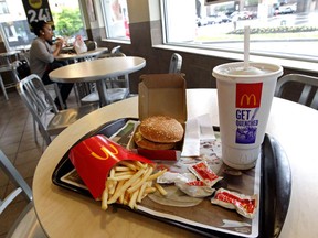 A graduate student claims that if McDonald’s Corp. doubled the wages of its employees, the price of a Big Mac would need to rise a mere 17% to $4.67.