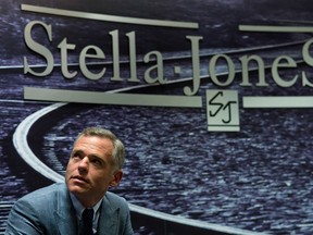 Stella-Jones CEO Brian McManus poses for a photograph at Stella Jones' offices in Montreal.