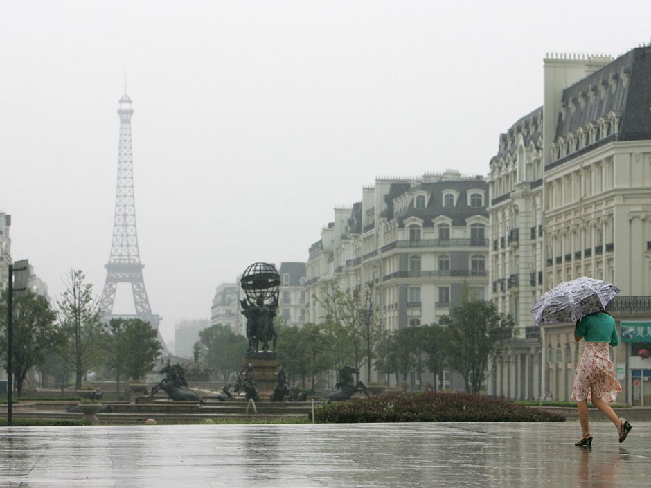 China tried to build a city to replicate Paris  and here's what it looks  like now