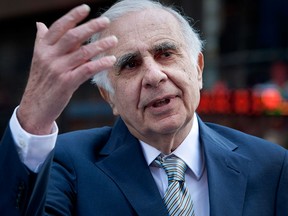 In a U.S. regulatory filing, Icahn's firm says it believes Talisman’s assets are “undervalued.”