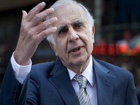 Billionaire investor Carl Icahn.