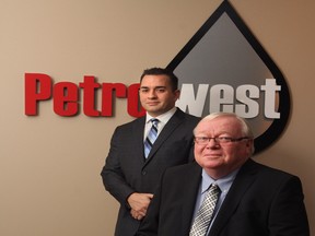Ian Hogg, VP of Business Development for Petrowest Corporation in his Calgary office on November 5, 2013.