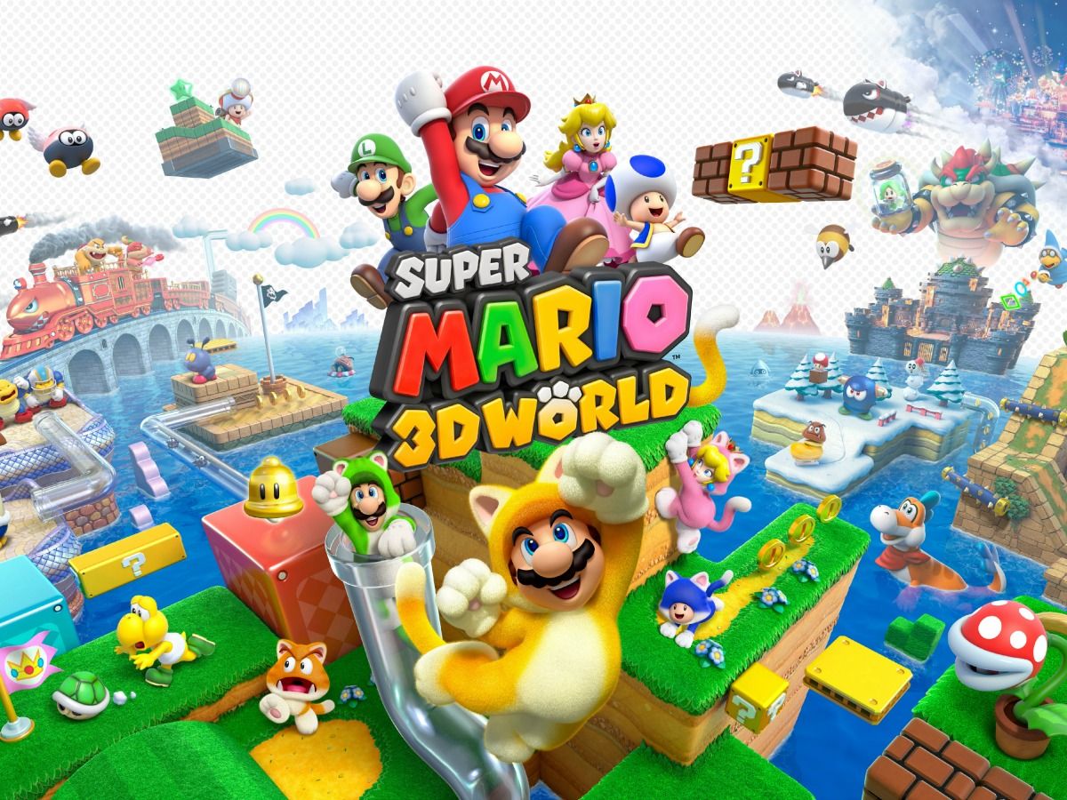 Super Mario 3D World is better than Super Mario 64 or Galaxy