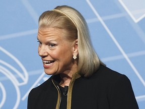 IBM chief executive Virginia "Ginni" Rometty