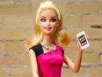 The new Entrepreneur Barbie is unveiled in Toronto.