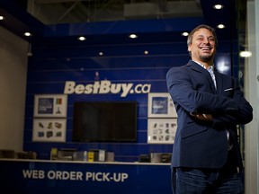 Thierry Hay-Sabourin, vice-president of ecommerce, Best Buy, says the Canada Post service has been instrumental in
helping his company keep its customers satisfied.