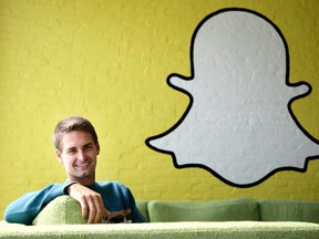 Snapchat founder Evan Spiegel