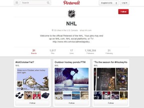 THE CANADIAN PRESS/HO, Pnterest - NHL